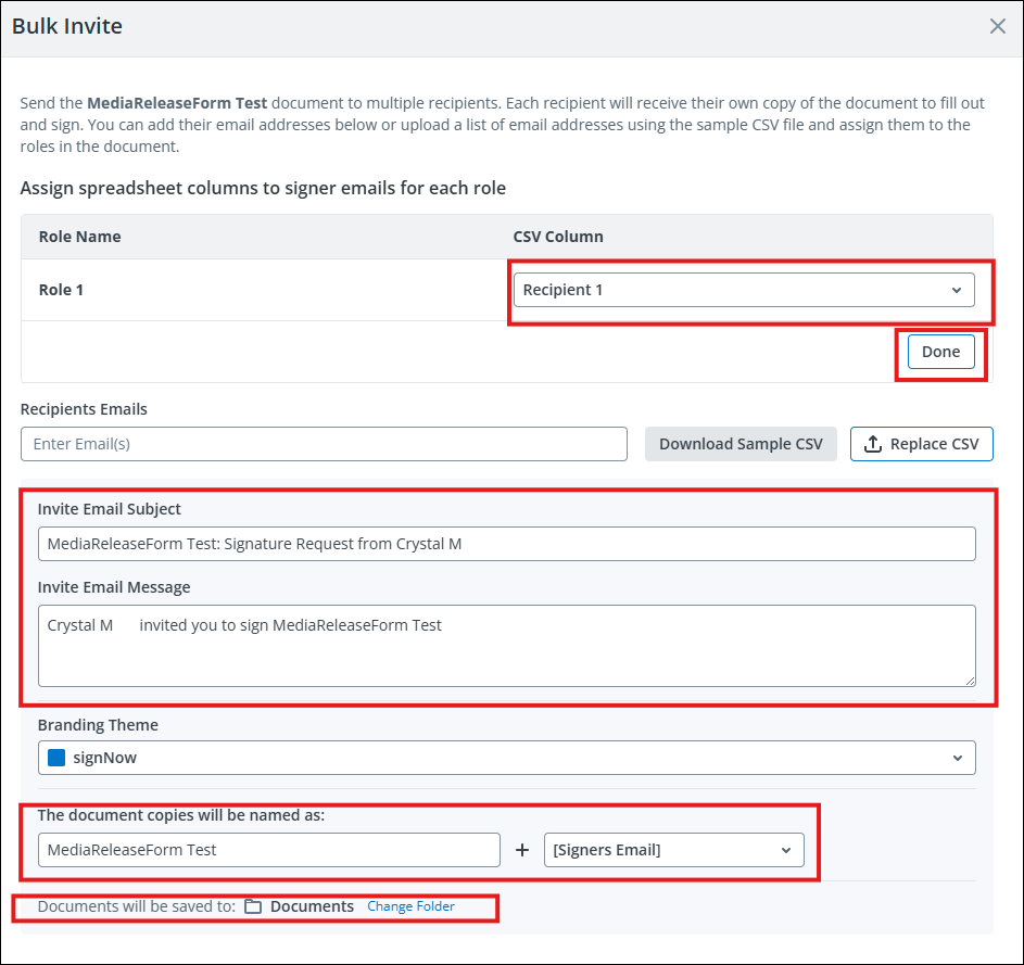 Select column name from the CSV file